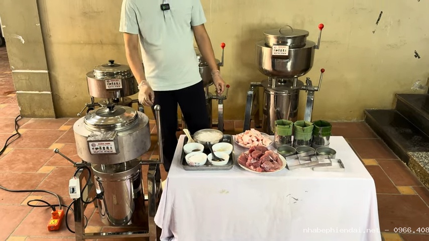 Máy xay giò chả, chả lụa gia đình – phiên bản 2026