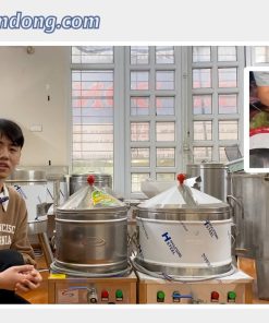 Nồi tráng bánh cuốn, nồi tráng bánh ướt, nồi tráng bánh phở, nồi tráng bánh đa các cỡ 30 cm, 35 cm, 40 cm, 50 cm - chi tiết máy 2