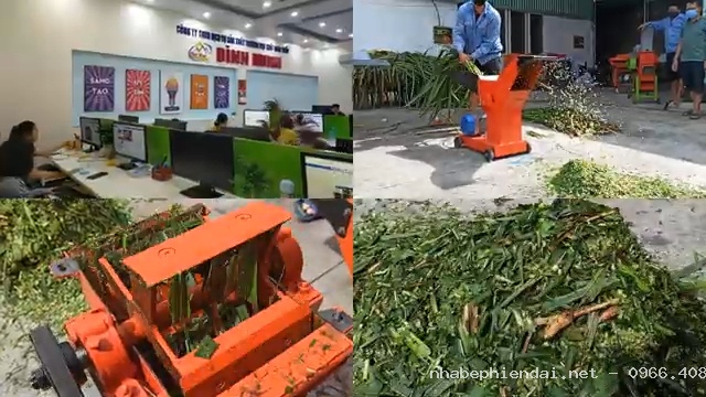 Máy Băm Cỏ Voi 6TA Giá Rẻ Băm Cỏ Cho Bò Cá Vật Nuôi