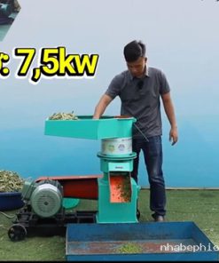 Ép cỏ voi già thành cám cho dê ăn liền - chi tiết máy 2