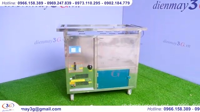 Máy rang hạt dẻ và máy rang hạt nông sản tự động