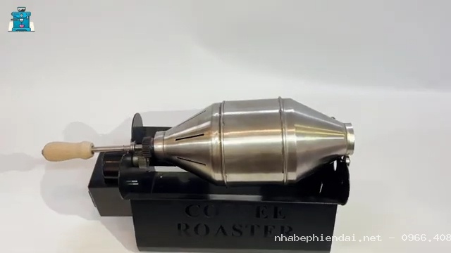 Máy rang cà phê Lysander dùng test mẫu và đào tạo rang cà phê
