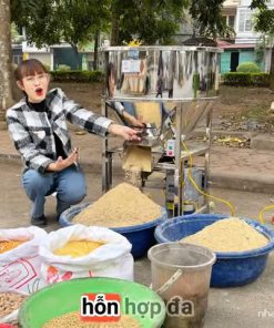 Máy Trộn Thức Ăn Chăn Nuôi Inox 50Kg/Mẻ