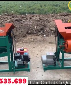 Máy tuốt đậu phộng lạc tươi cải tiến mới nhất