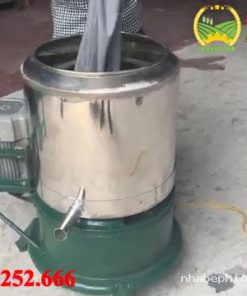 Máy Vắt Ly Tâm Tinh Bột Nghệ, Sắn Dây Inox Chạy Điện