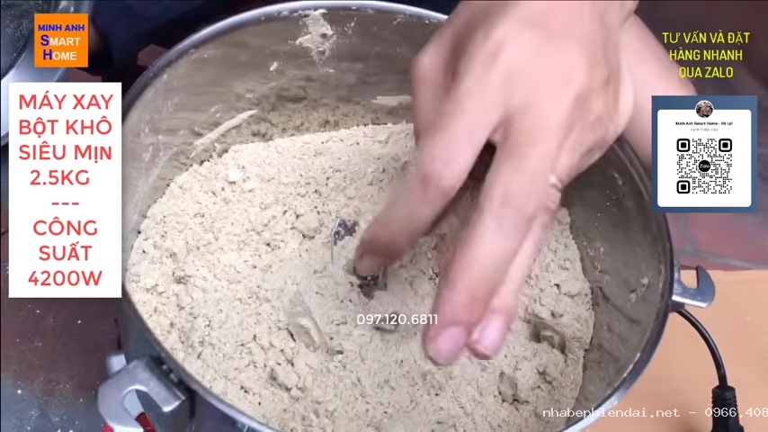 Máy xay bột thuốc bắc mini gia đình – máy nghiền bột ngũ cốc khô mini đa năng giá