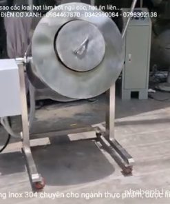 Máy rang đậu làm bột ngũ cốc rang đậu xanh, đậu đen, mè, đậu trắng