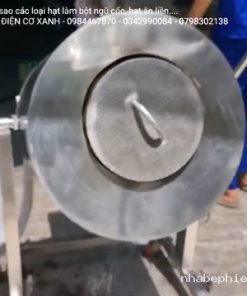 Máy rang đậu làm bột ngũ cốc rang đậu xanh, đậu đen, mè, đậu trắng - chi tiết máy 2