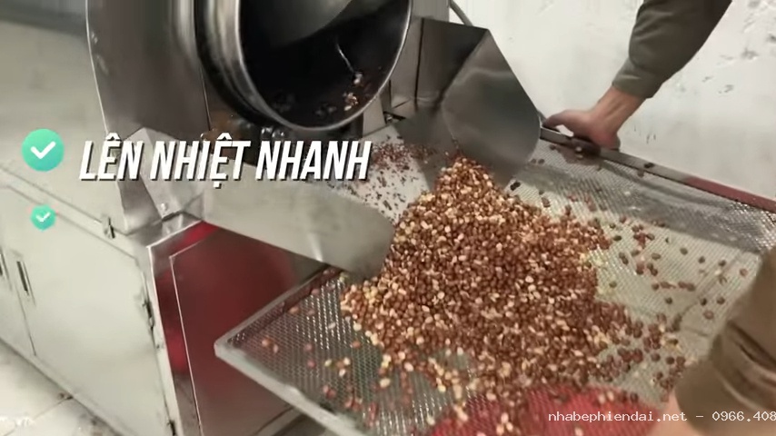 Máy rang hạt điều có giá bao nhiêu