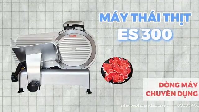 Máy Thái Thịt Đông Lạnh ES300 – Đánh Giá Năng Suất 30kg Có Đáng Đầu Tư