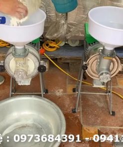 Máy xay bột gạo nước mini làm bánh trôi, bánh nếp tiện dụng