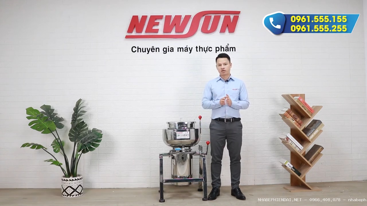 Máy xay giò chả công nghiệp 5KG xay nhuyễn thịt có khay bỏ đá