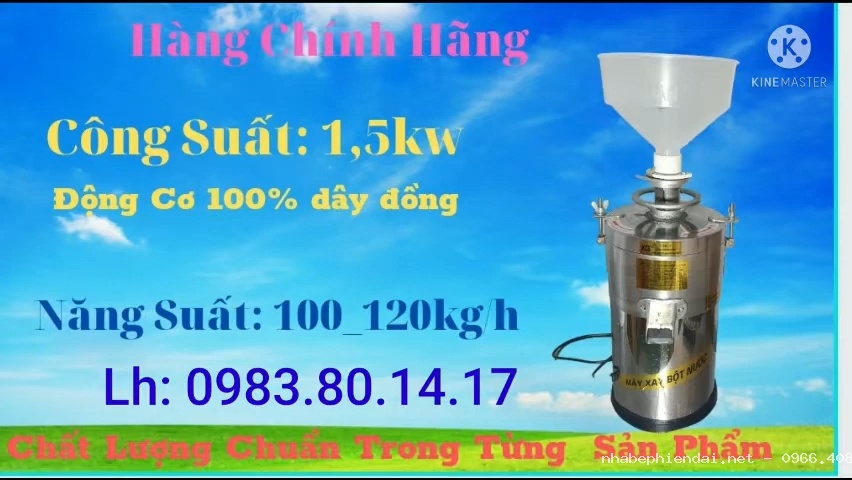 Máy Xay Bột Nước Đứng Ly Tâm