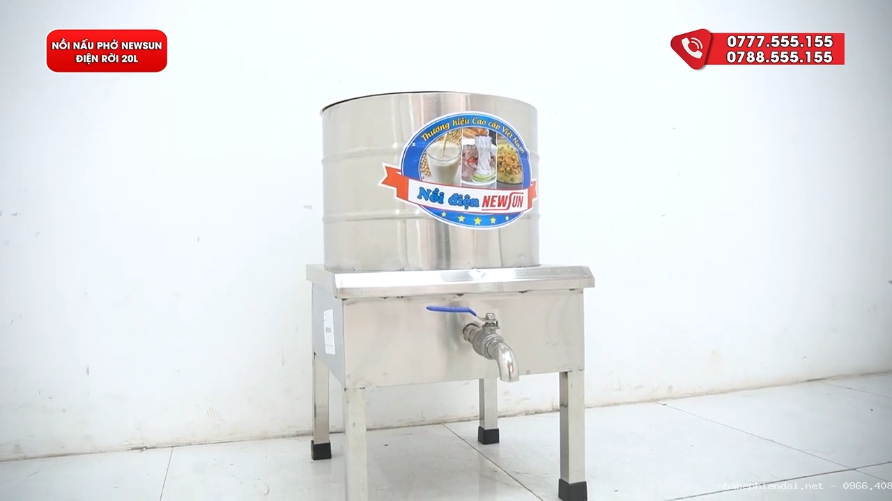 Nồi nấu phở 20 lít tủ điện rời - Hình 2 Nồi nấu phở 20 lít tủ điện rời - Hình 2