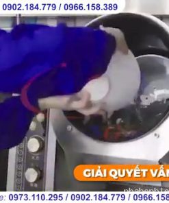 Máy rang cơm xào rau tự động giá rẻ, chất lượng - chi tiết máy 2