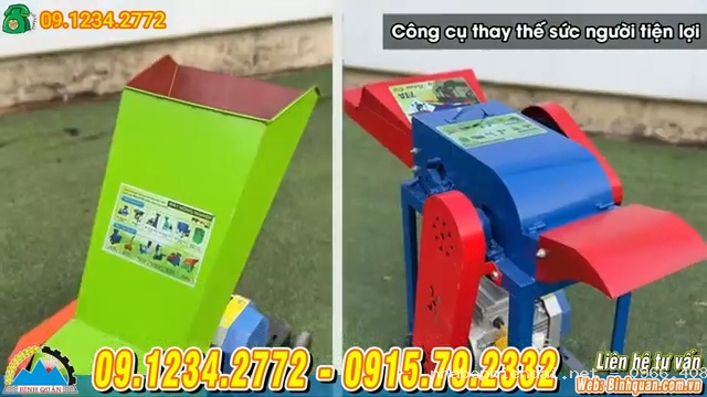 So sánh máy băm cỏ 6TA-SP và 7TA