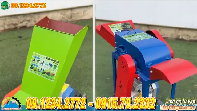 So sánh máy băm cỏ 6TA-SP và 7TA