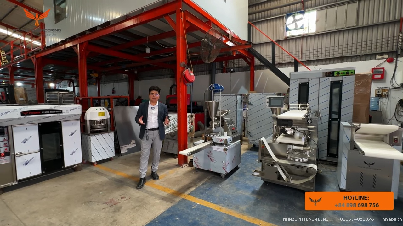Thiết bị làm bánh bao và bánh mì Việt Nam – trọn bộ máy tự động mới nhất 2024
