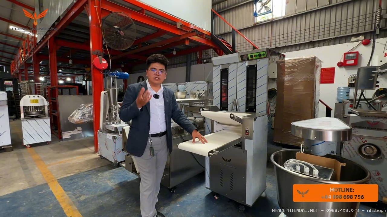 Thiết bị làm bánh bao và bánh mì Việt Nam – trọn bộ máy tự động mới nhất 2024