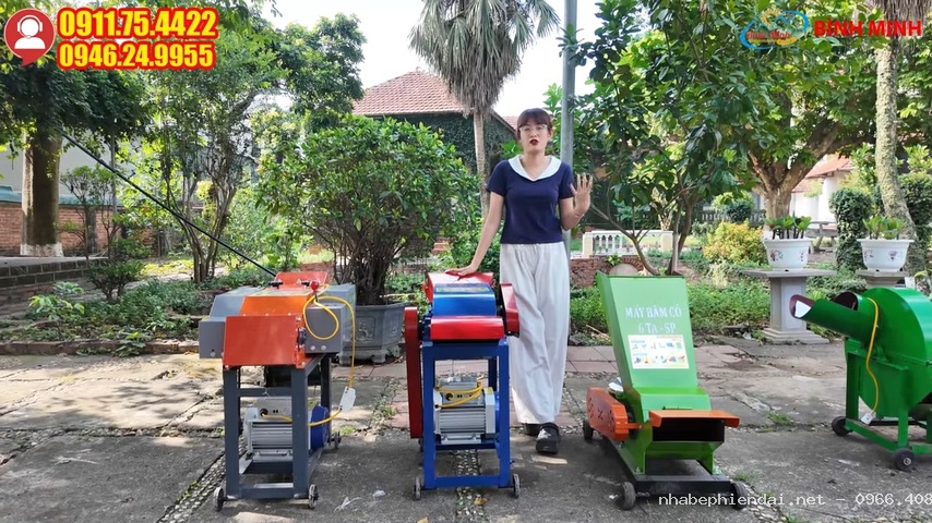 Báo Giá Máy Băm Cỏ 1 Pha Giá Rẻ Dành Cho Hộ Chăn Nuôi Gia Đình