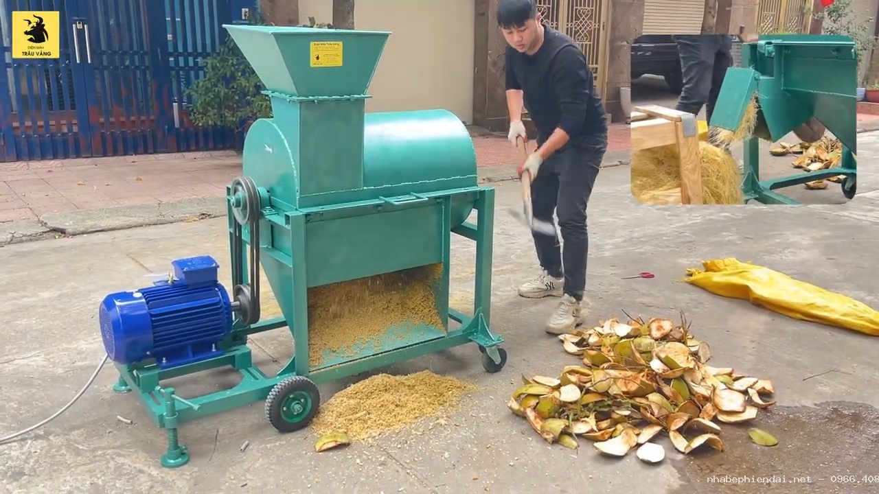 Máy băm xơ dừa XD800