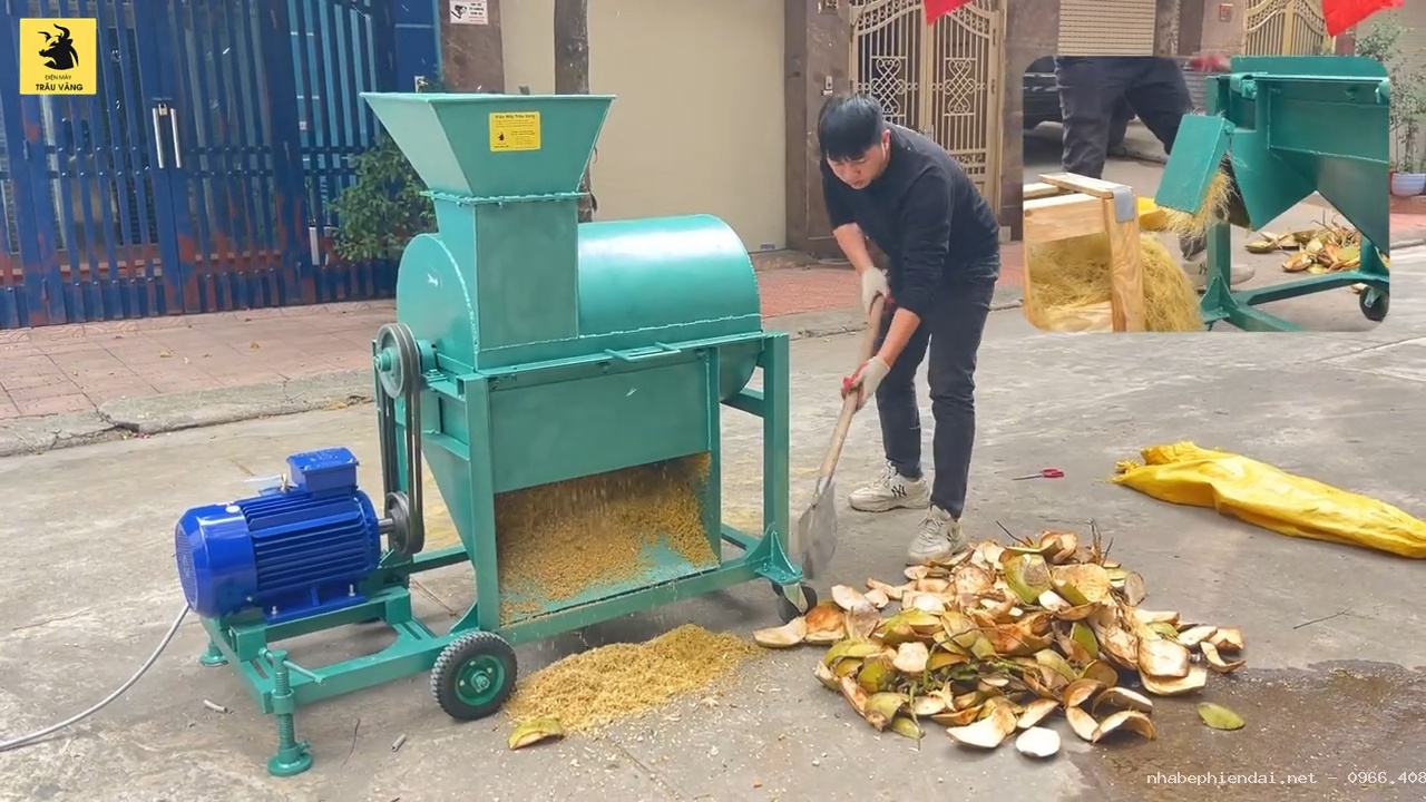 Máy băm xơ dừa XD800