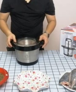 XAY 2KG THỊT NHUYỄN MỊN NHƯ GIÒ SỐNG BẰNG MÁY XAY THỊT MIDIMORI 1200W - chi tiết máy 2