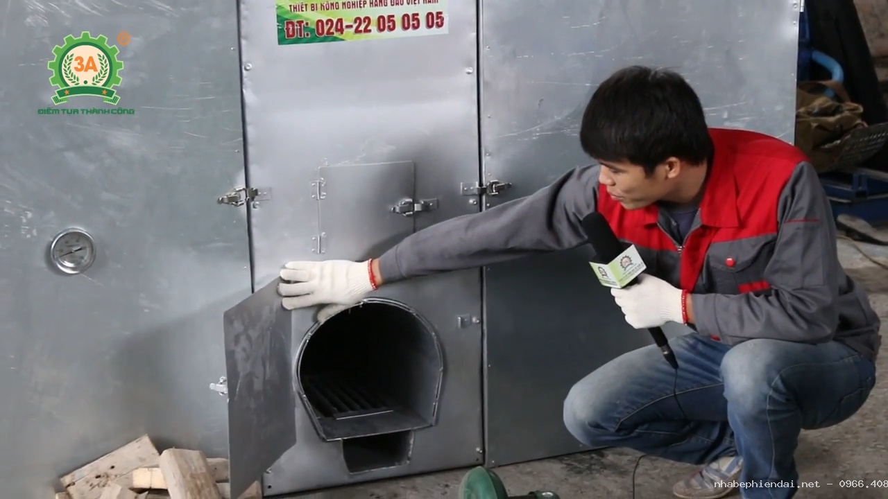 Hướng Dẫn Dùng Máy Sấy Nông Sản Bằng Củi 18 Ngăn Sấy Trái Cây, Rau Củ, Dược Liệu