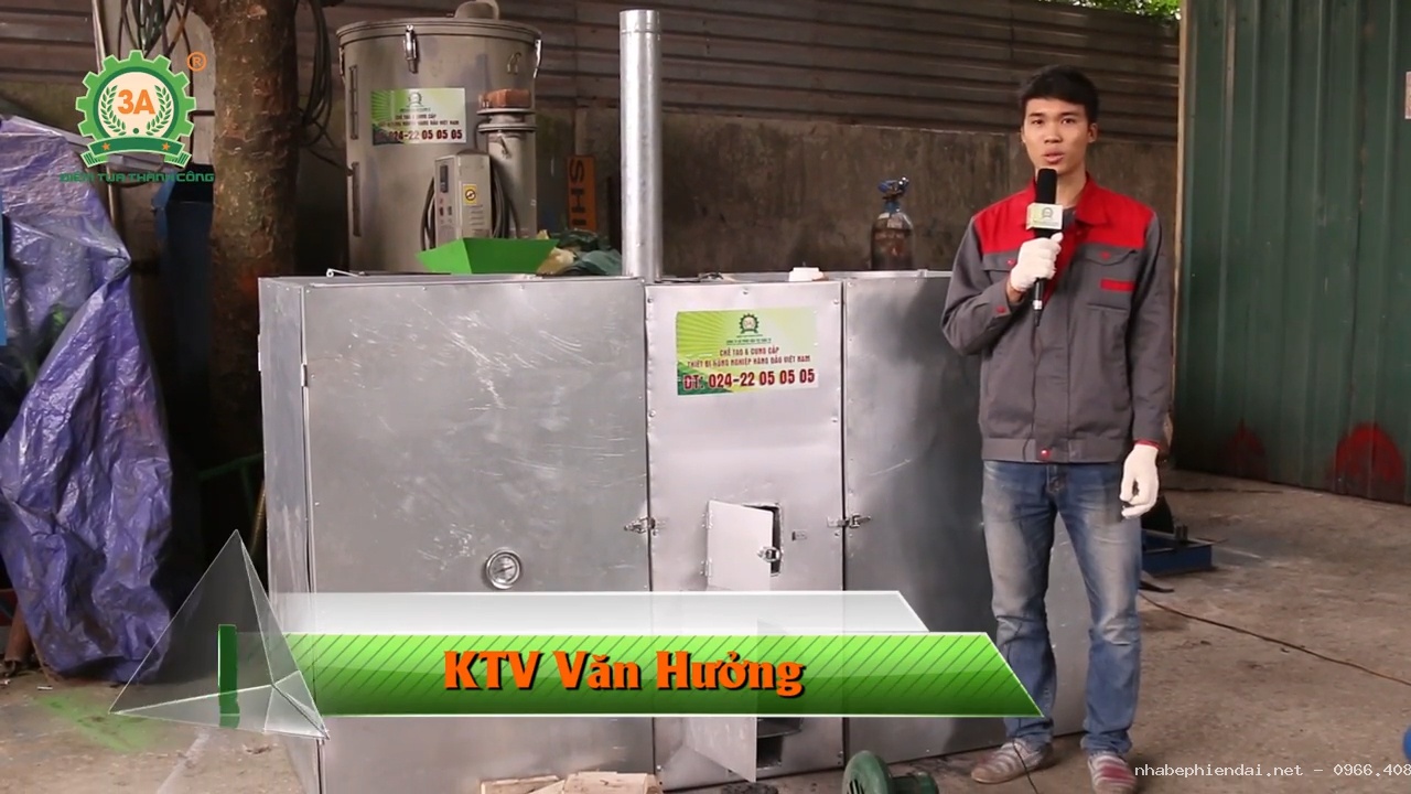 Hướng Dẫn Dùng Máy Sấy Nông Sản Bằng Củi 18 Ngăn Sấy Trái Cây, Rau Củ, Dược Liệu
