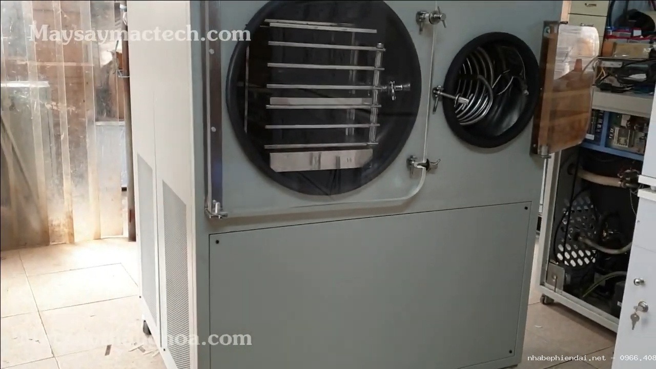 Máy Sấy Thăng Hoa MST100 Công Nghiệp – Sấy Dưới 10kg Nguyên Liệu