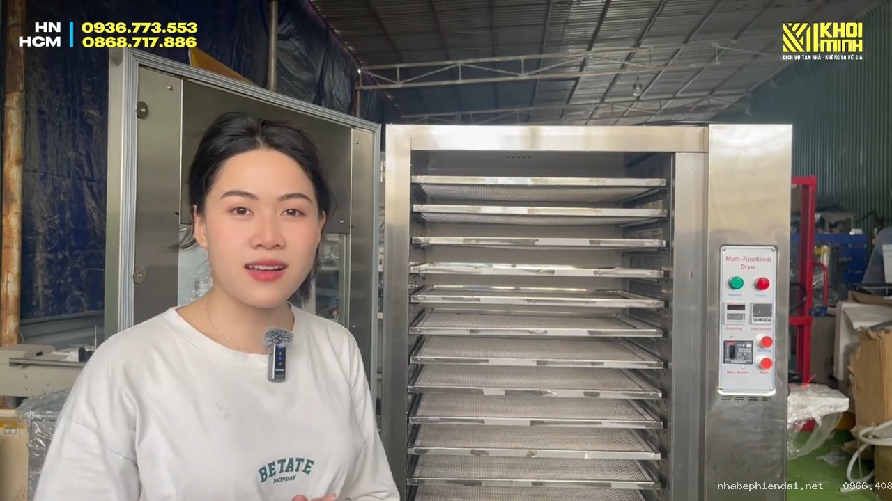 Máy Sấy Thực Phẩm Công Nghiệp 50kg