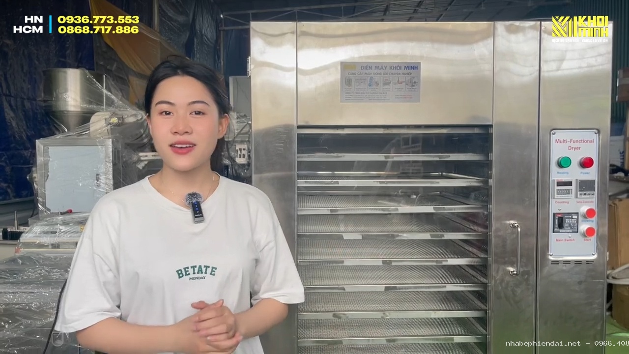 Máy Sấy Thực Phẩm Công Nghiệp 50kg