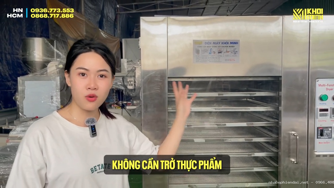Máy Sấy Thực Phẩm Công Nghiệp 50kg