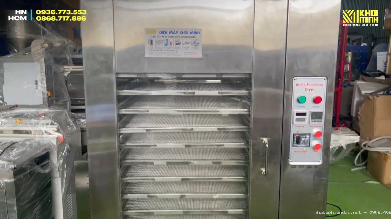 Máy Sấy Thực Phẩm Công Nghiệp 50kg