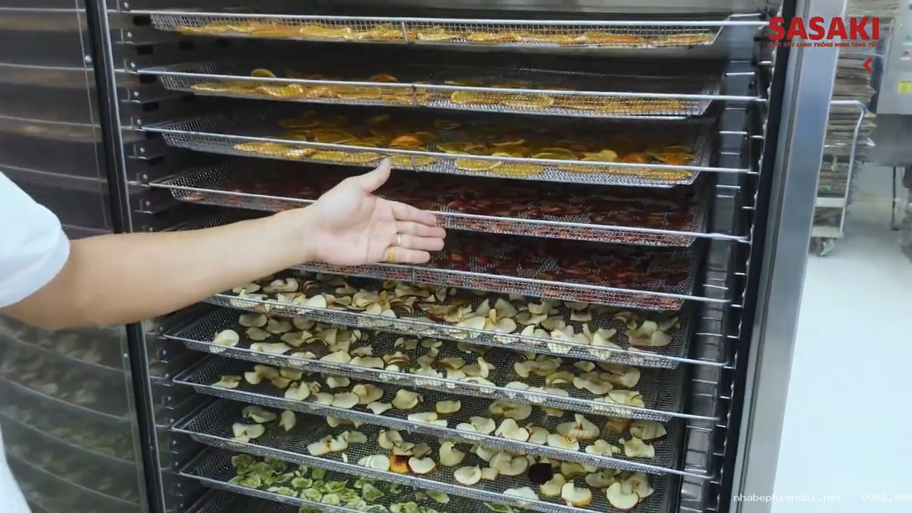 Máy sấy lạnh SASAKI với 10 điểm nổi bật trong sấy nông sản và thực phẩm