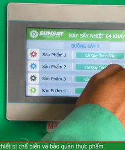 Cài Đặt Thông Số Sấy Máy Sấy Thăng Hoa SUNSAY - chi tiết máy 2