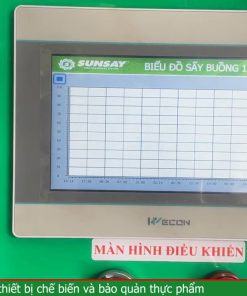 Cài Đặt Thông Số Sấy Máy Sấy Thăng Hoa SUNSAY - chi tiết máy 3