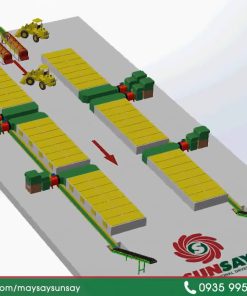 Máy Sấy Lúa Tĩnh Vỉ Ngang Năng Suất 150 Tấn/Mẻ - chi tiết máy 2