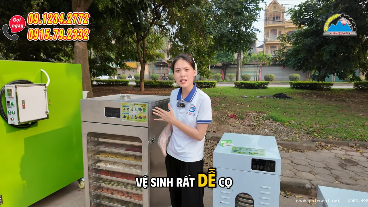 Máy Sấy Thực Phẩm 100Kg Bình Quân