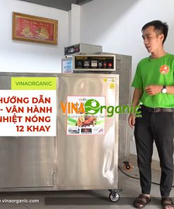Máy sấy thực phẩm 40 khay inox 304