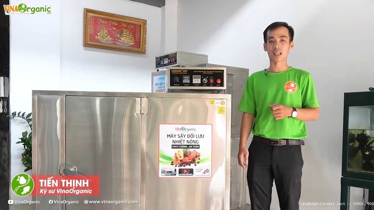 Máy sấy thực phẩm 40 khay inox 304