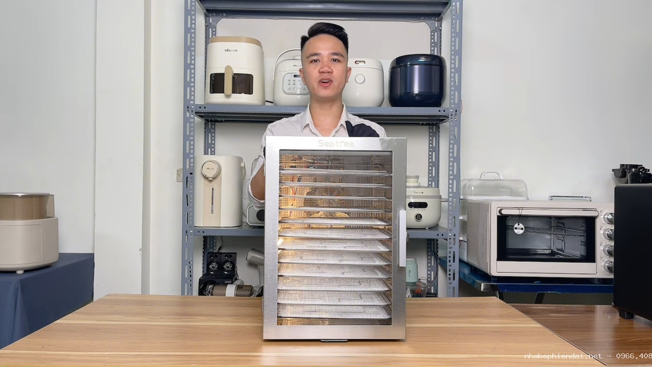 Máy sấy thực phẩm 12 khay Septree ST 06