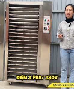 Máy sấy thực phẩm đa năng mini 20 khay inox 304 - chi tiết máy 2