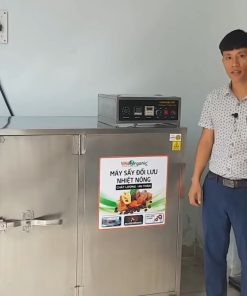 Máy sấy đối lưu 12 khay sấy thịt, cá, nông sản và rau củ