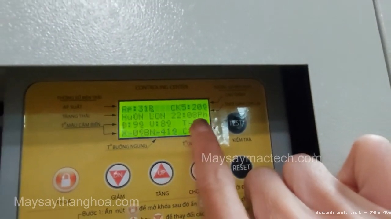 Máy Sấy Thăng Hoa Gia Đình MST50-GD Sấy 5kg