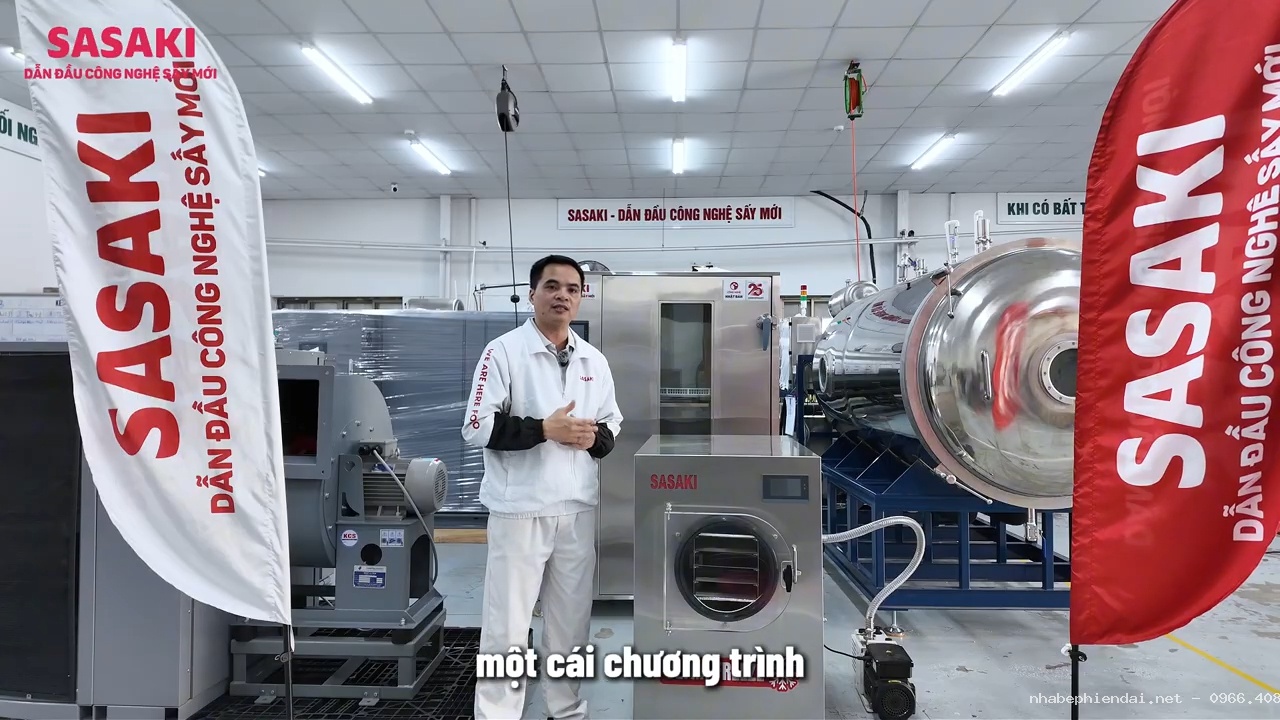 Máy sấy thăng hoa Freeze Dry giữ cấu trúc, màu sắc và giá trị của thành phẩm