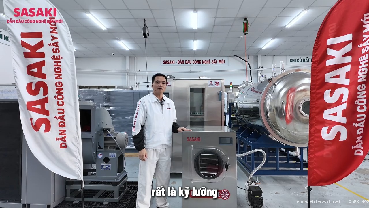 Máy sấy thăng hoa Freeze Dry giữ cấu trúc, màu sắc và giá trị của thành phẩm