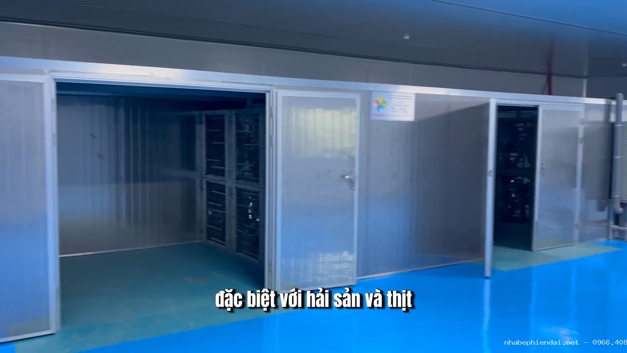 Máy sấy lạnh công nghệ hiện đại cho đồ sấy chất lượng cao