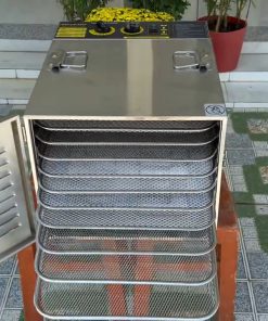 Máy sấy thực phẩm 10 khay sấy sạch giữ màu đẹp và chất lượng ổn định