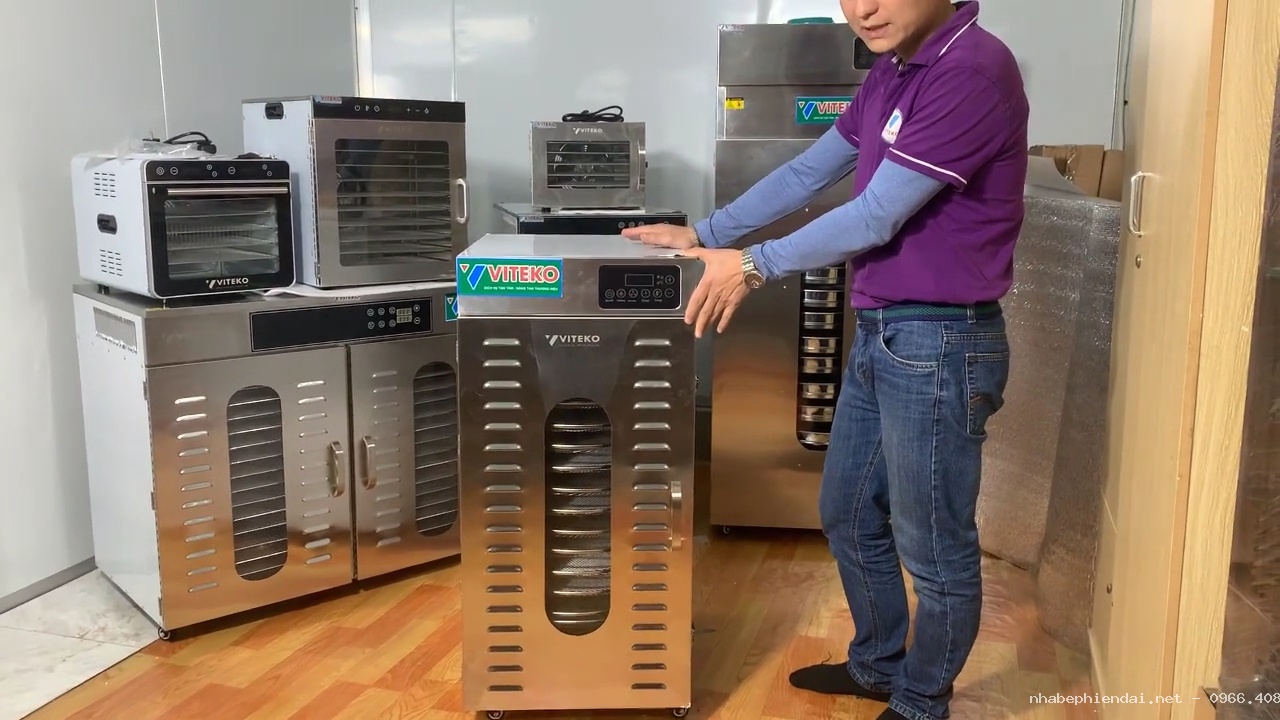 Máy sấy thực phẩm 16 khay xoay LT-101 VITEKO